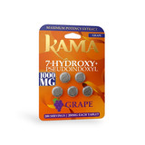 Kama 7 Hydroxy + Pseudoindoxyl Chewable Tablets Grape 200mg Per Tablet | 5ct
