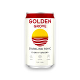 Golden Grove  kratom Extract Beverages Cherry Verbena Sparkling Tonic 7.5oz
