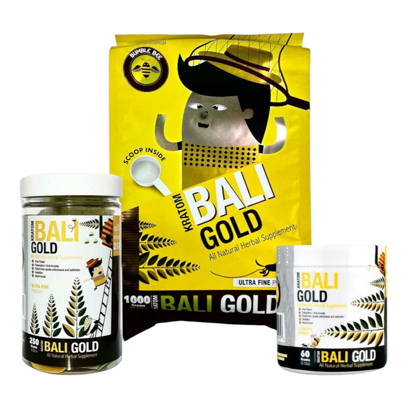 Bumble Bee Kratom Powder Bali Gold