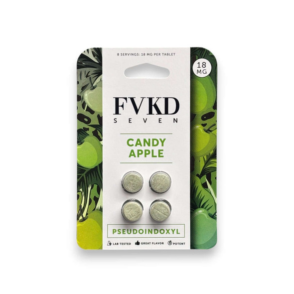 FVKD Seven Pseudoindoxyl Tablets Candy Apple 18mg | 4 Tablets