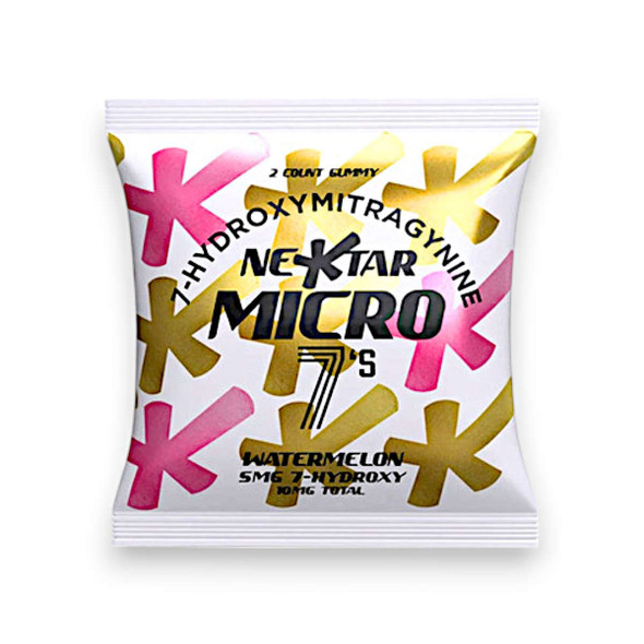 Nektar Micro 7's 7-Hydroxymitragynine Gummies Watermelon 10mg | 2 Gummies Nektar Micro 7's 7-Hydroxymitragynine Gummies Watermelon 10mg | 2 Gummies