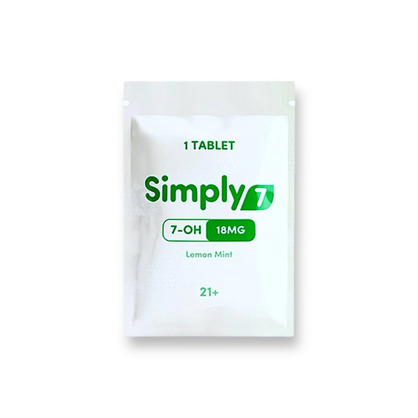 Simply7 7-OH Tablet Lemon Mint 18mg | 1 Tablet