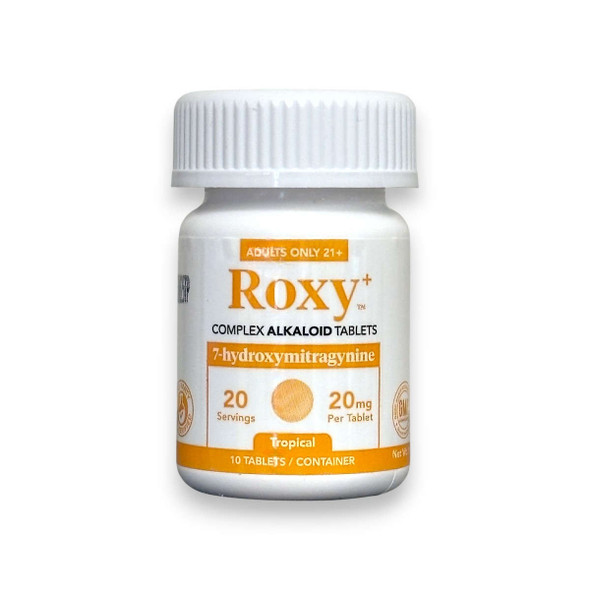 Roxy Complex Alkaloid 7-hydroxymitragynine Tablets Tropical 20mg | 10 tablets Roxy Complex Alkaloid 7-hydroxymitragynine Tablets Tropical 20mg | 10 tablets