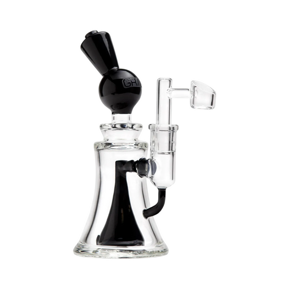 Grav Labs Glass Dab Rig - Orbis Coppa - Black Accent