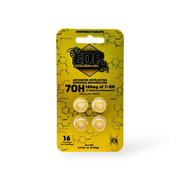 EDP 7OH 7-hydroxymitragynine Kratom Extract Tablets 40mg | 4ct EDP 7OH 7-hydroxymitragynine Kratom Extract Tablets 40mg | 4ct