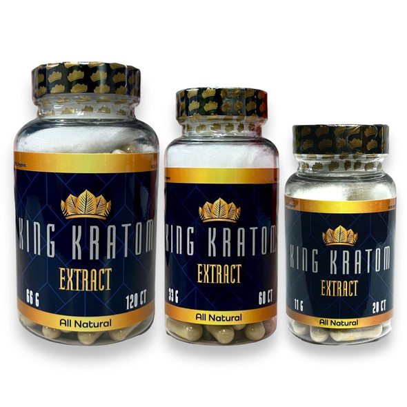 King Kratom Extract Capsules