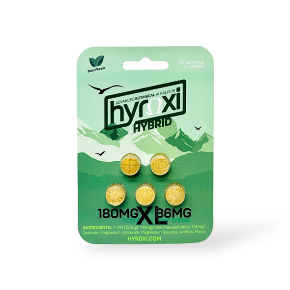 Hyroxi Hybrid Chewable Tablets Mint 36mg Per Tablet | 5 Tablets