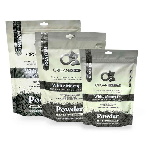 Organi Kratom White Maeng Da Powder