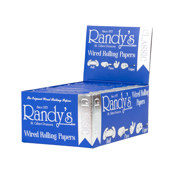 Randy's Classic Wired Rolling Papers Box