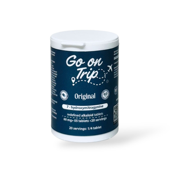 Go on Trip 7 - Hydroxymitragynine Chewable Tablets Original 60mg Per Tablet | 5 Tablets