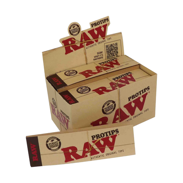 Raw Protips Natural Unrefined Tips Box