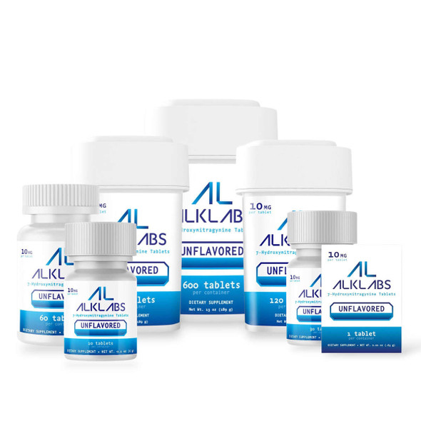 AlkLabs 7- Hydroxymitragynine Unflavored 10mg Tablet