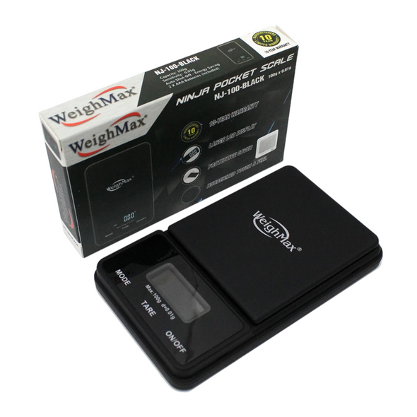 Weighmax Ninja Pocket Scale NJ-800 Black 800g x0.1g
