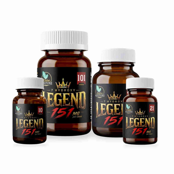 Kratom Kulture Legend 7- Hydroxy Chewable Tablets 151mg