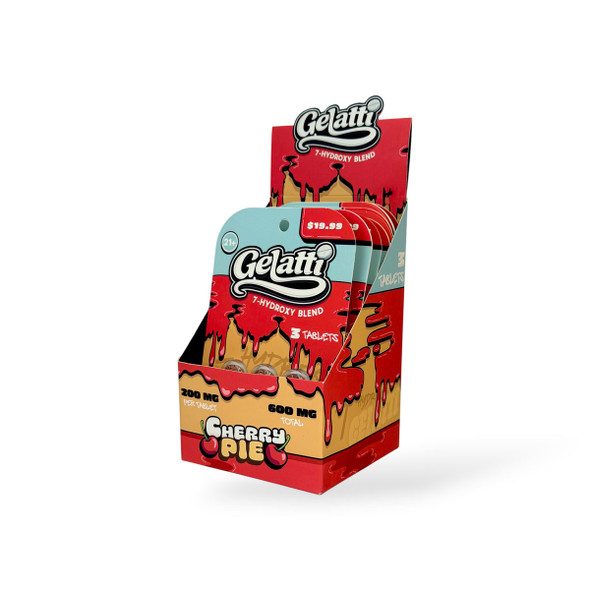 Gelatti 7 Hydroxy Blend Chewable Tablet Cherry Pie 200mg | 3ct Box
