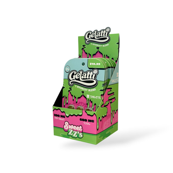Gelatti 7 Hydroxy Blend Chewable Tablet Sweet ZZ's 200mg | 3ct Box