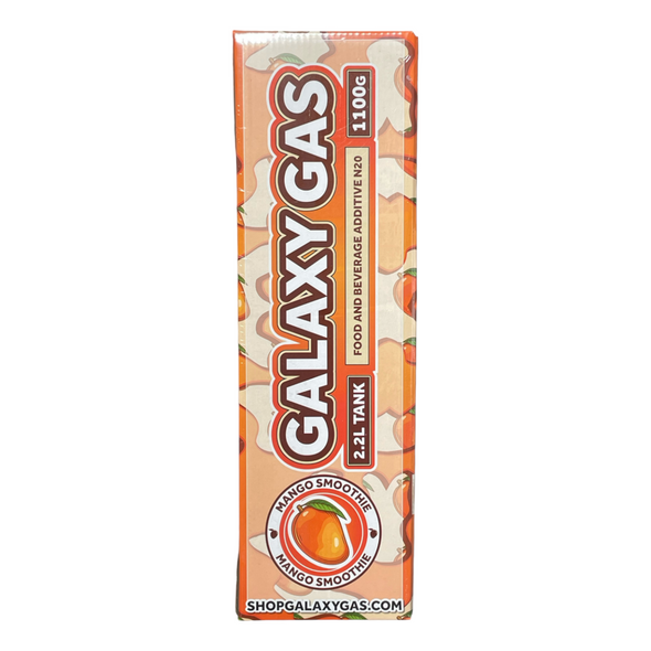 Galaxy Gas Infusion 2.2L Cream Charger Mango Smoothie