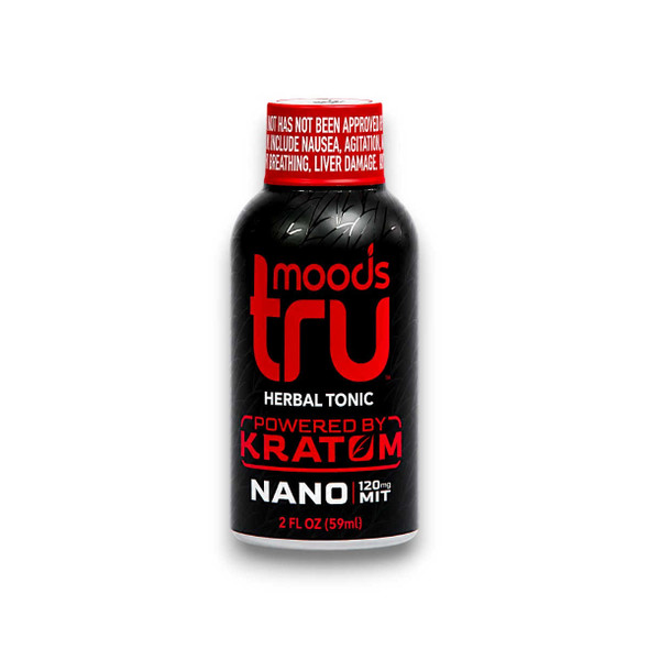Tru Moods Herbal Tonic Red Nano Kratom Shot 2oz