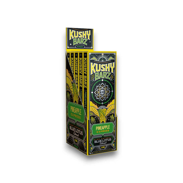 Kushy Barz Blue Lotus Disposable Pineapple Express 1.5g | Box