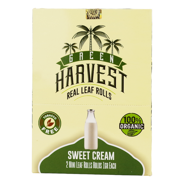 Green Harvest 2 Mini Slim Rolls Sweet Cream