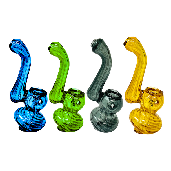 Essentials Glass Bubbler Swirl