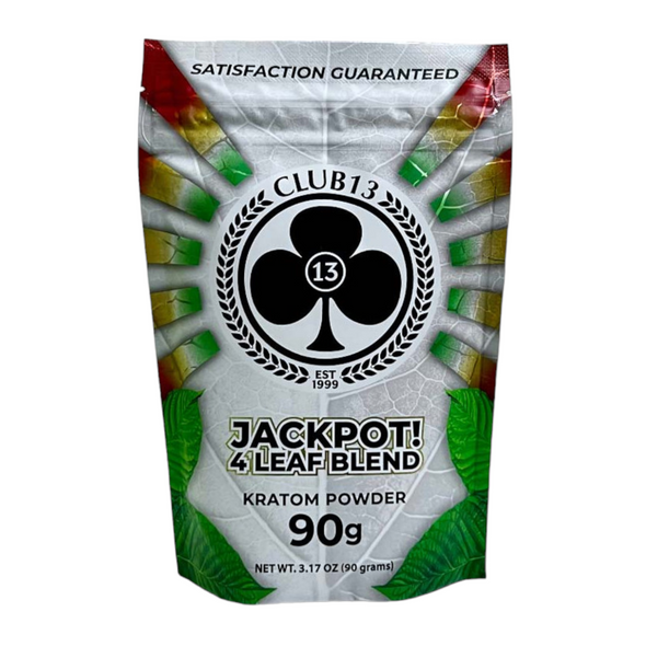 Club 13 Kratom Powder Jackpot 4 Leaf Blend