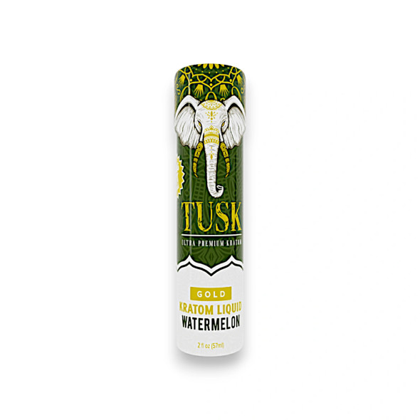 Tusk Gold Ultra Premium Kratom Liquid Watermelon 150mg
