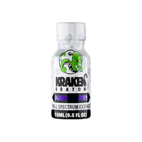 Kraken Kratom Liquid Extract Nano Berry 15ml 150mg