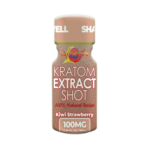Kratomyx Kratom Extract Shot Kiwi Strawberry 100mg 10ml