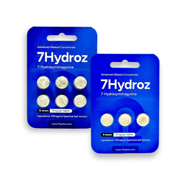 7Hydroz Kratom Extract Tablets 15mg