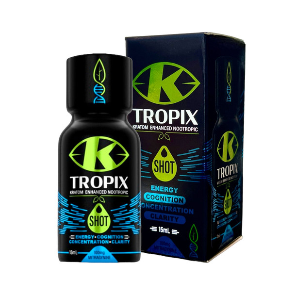 K Tropix Kratom Enhanced Nootropic Shot