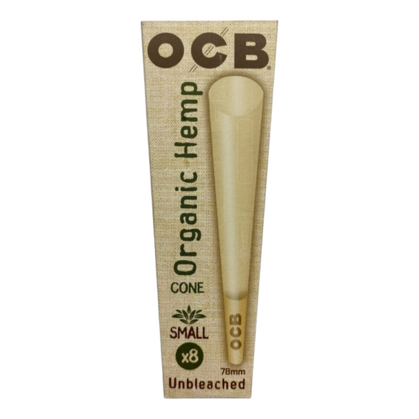 OCB Organic Hemp Unbleached Cones