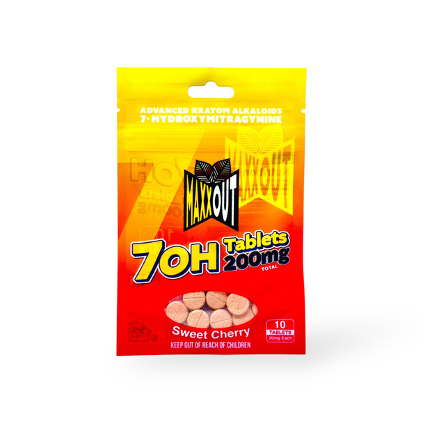 Maxxout 7-Hydroxy Tablets Sweet Cherry 20mg Per Tablet | 10 Tablets Maxxout 7-Hydroxy Tablets Sweet Cherry 20mg Per Tablet | 10 Tablets