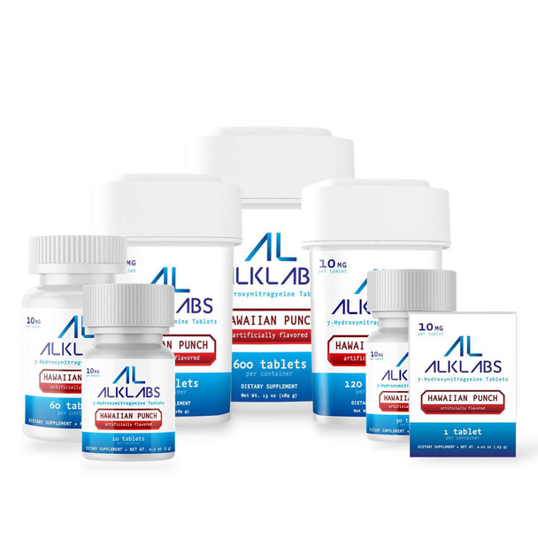 AlkLabs 7- Hydroxymitragynine Hawaiian Punch 10mg Tablet