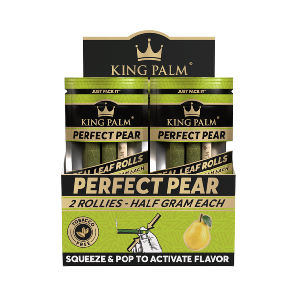 King Palm 2ct Rollies Half Gram Each Perfect Pear