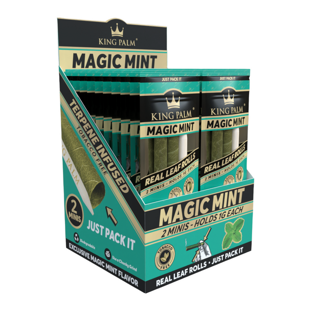 King Palm 2ct Minis Rolls - Magic MInt