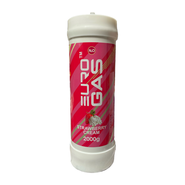 Euro Gas Cream Charger Cylinder 3.3L Strawberry Cream