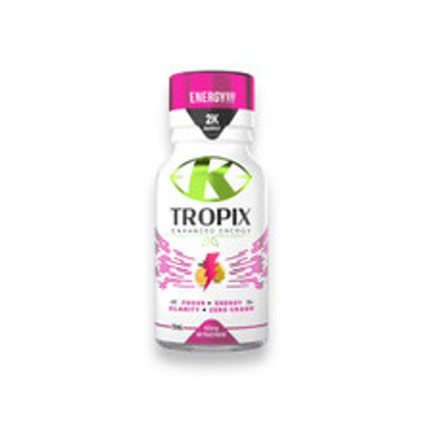 K Tropix 2K Series Energy Blend Kratom Shot Pink Lightning Lemonade
