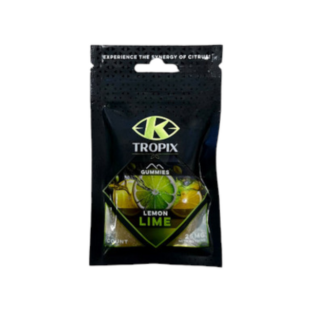 K Tropix Kratom Gummies Lemon lime 5 Ct