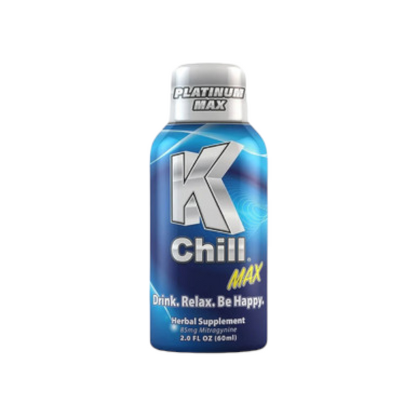 K Chill Platinum Max Extract Kratom Shot  60ml 85mg