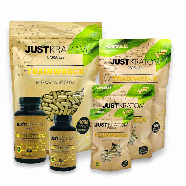 Just Kratom Trainwreck Capsules