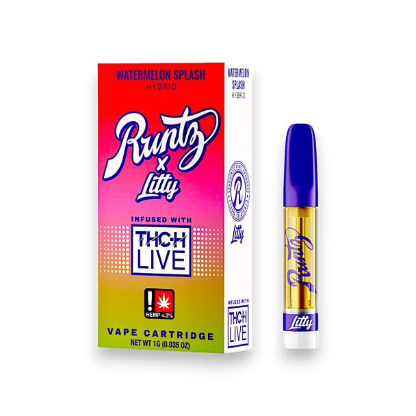 Runtz x Litty Vape Cartridge Hybrid Watermelon Splash 1g