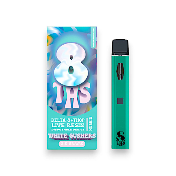 Honeyroot Wellness 8THS Disposable Vape Hybrid White Gushers 3.5g