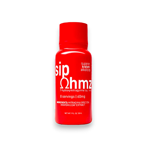 Sip Ohmz 7-Hydroxymitragynine Kratom Extract Shot 30ml