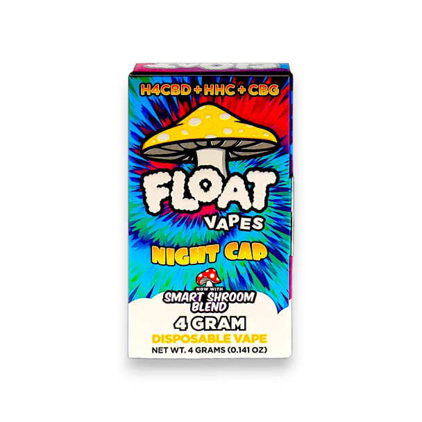 Float Smart Shroom Blend Disposable Vape  Night Cap 4g
