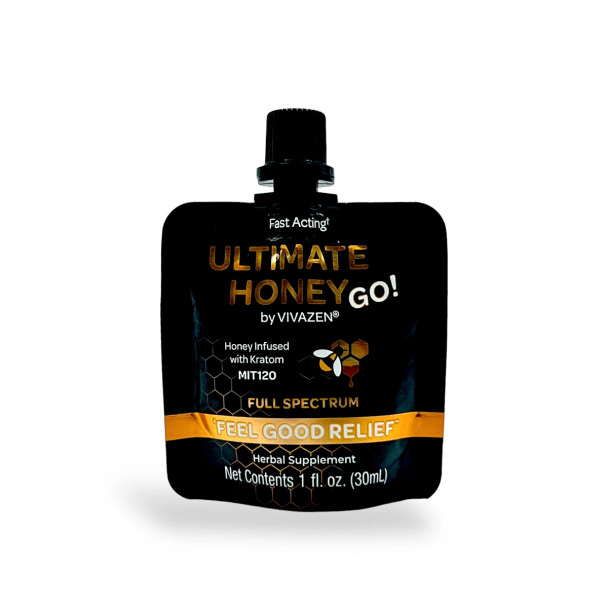 Viva Zen Kratom Extract Squeeze Ultimate Honey Go Mit120 30ml
