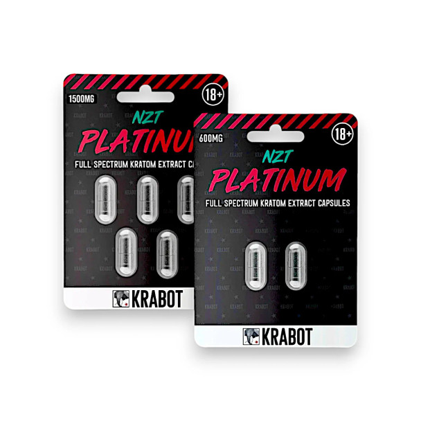 Krabot Kratom Extract Capsules NZT Platinum | Set Krabot Kratom Extract Capsules NZT Platinum | Set