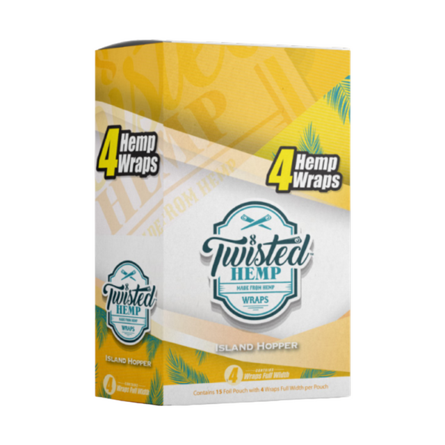 Twisted Hemp Wraps 4CT Island Hopper