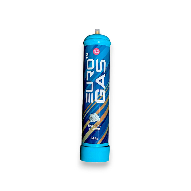 Euro Gas Cream Charger Cylinder 1L Natural