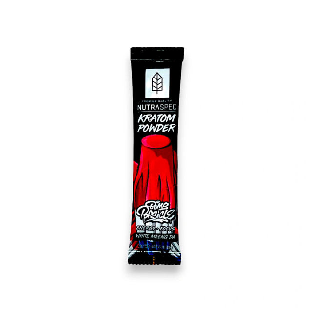 Krabot Kratom Powder Bomb Popsicle White Maeng Da